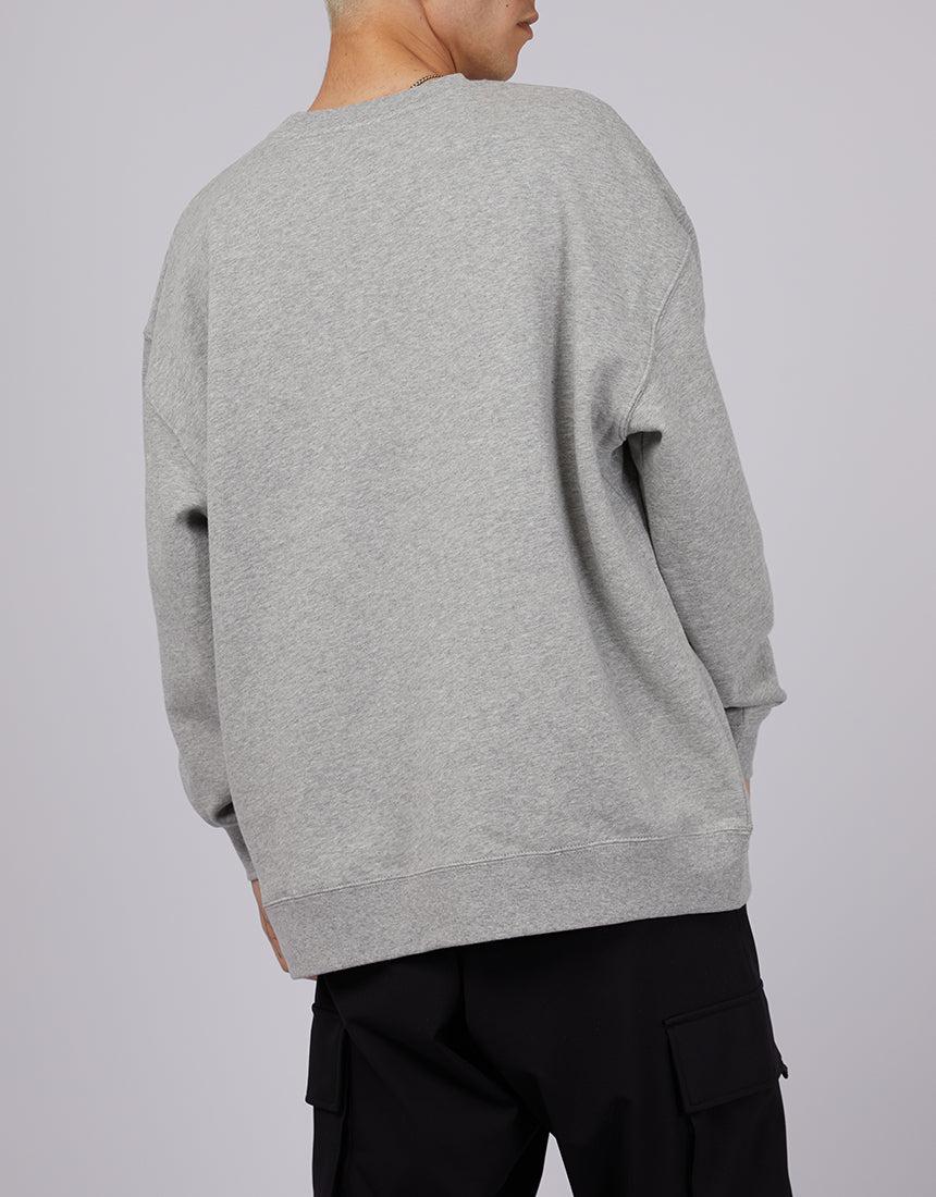 Wndrr-Outlook Crew Sweat Grey-Edge Clothing