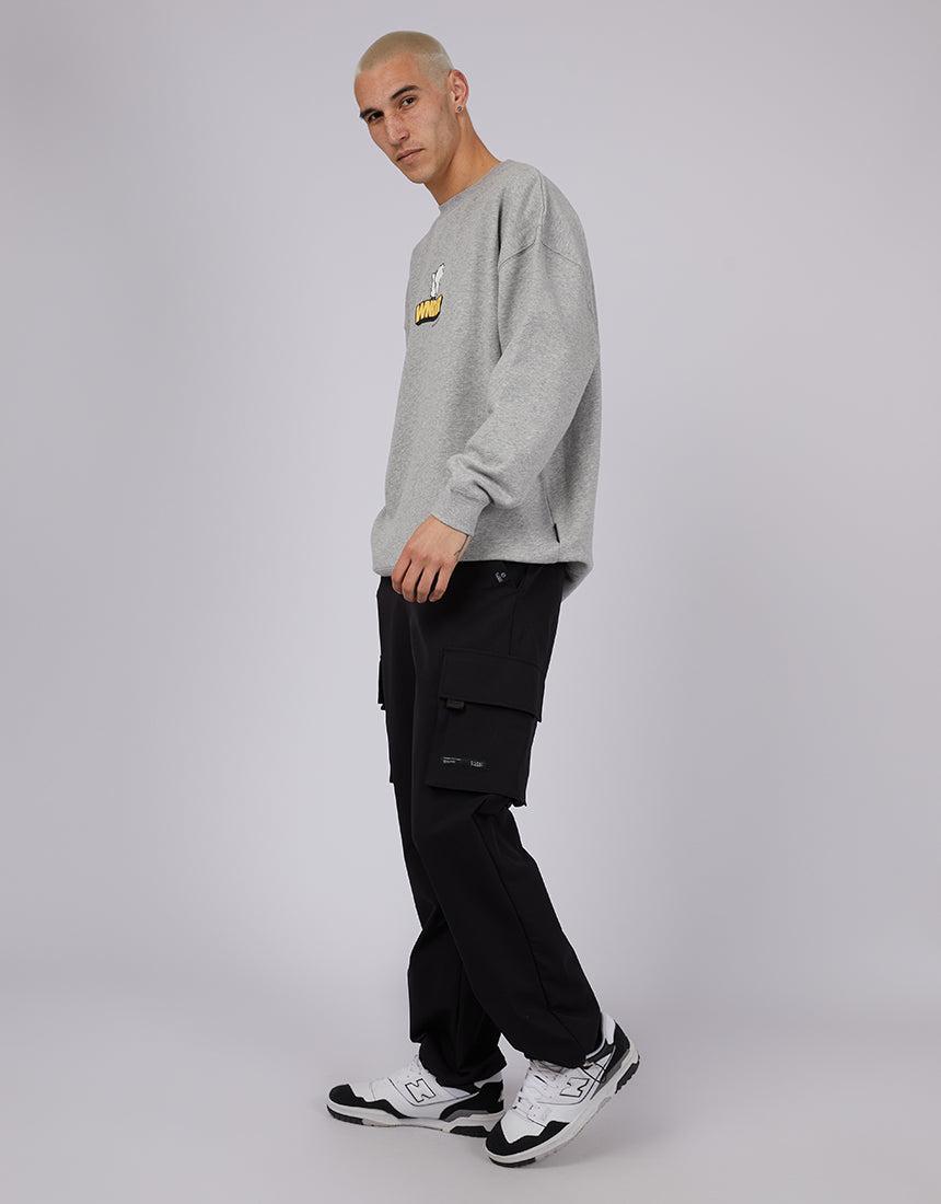 Wndrr-Outlook Crew Sweat Grey-Edge Clothing