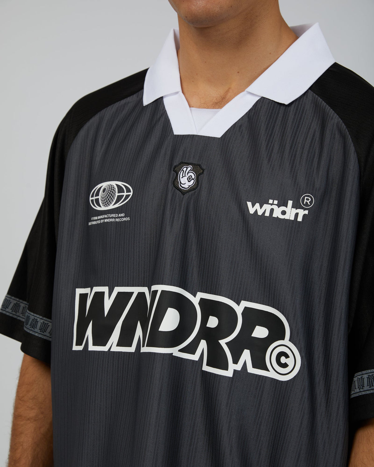 Wndrr-Shodo Football Jersey Grey-Edge Clothing