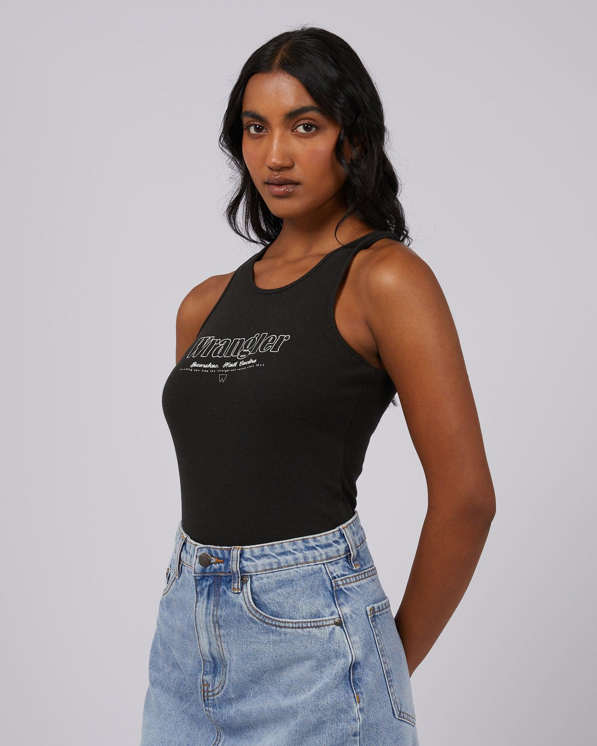 Wrangler-Southern State Lenny Leotard Worn Black-Edge Clothing