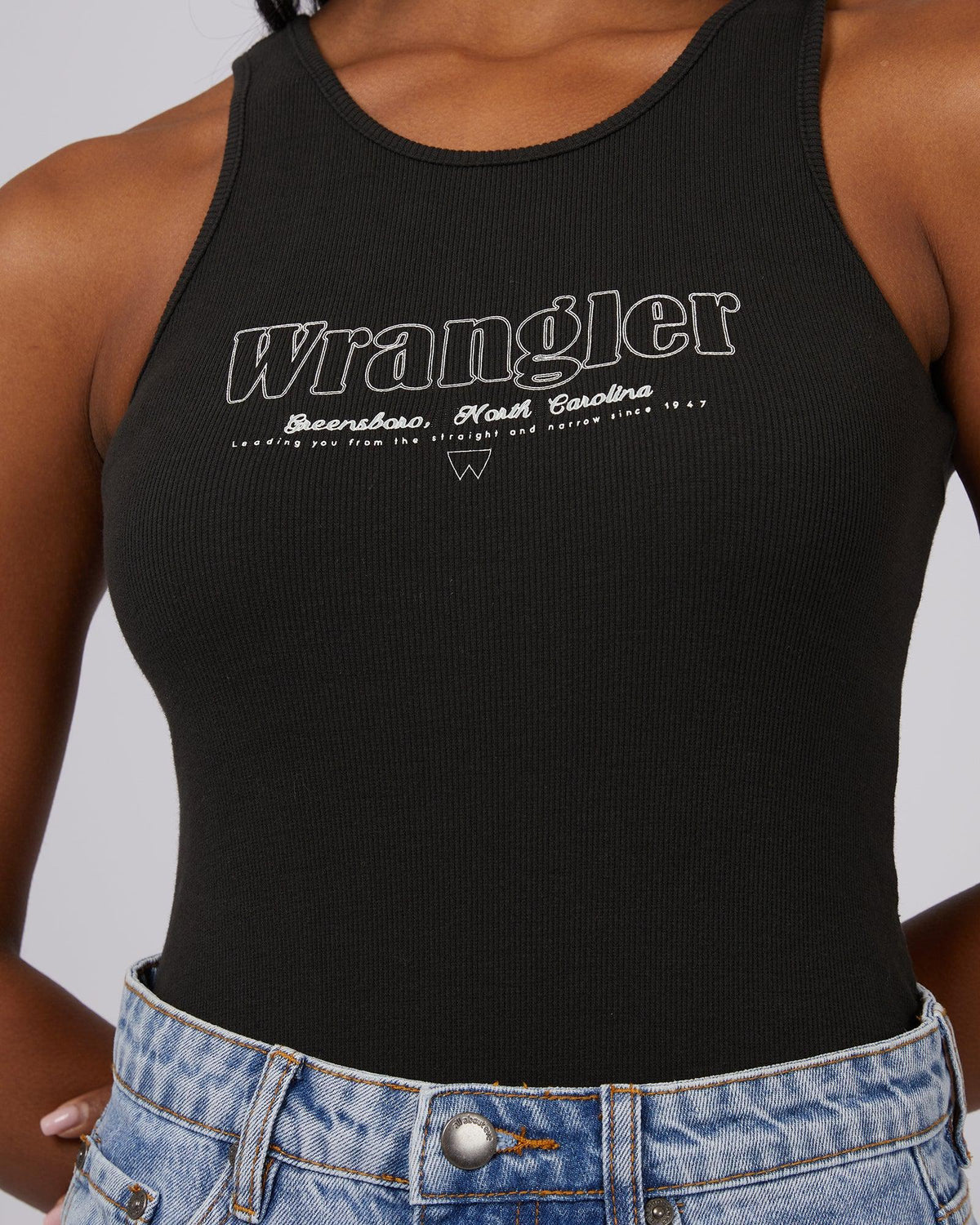 Wrangler-Southern State Lenny Leotard Worn Black-Edge Clothing