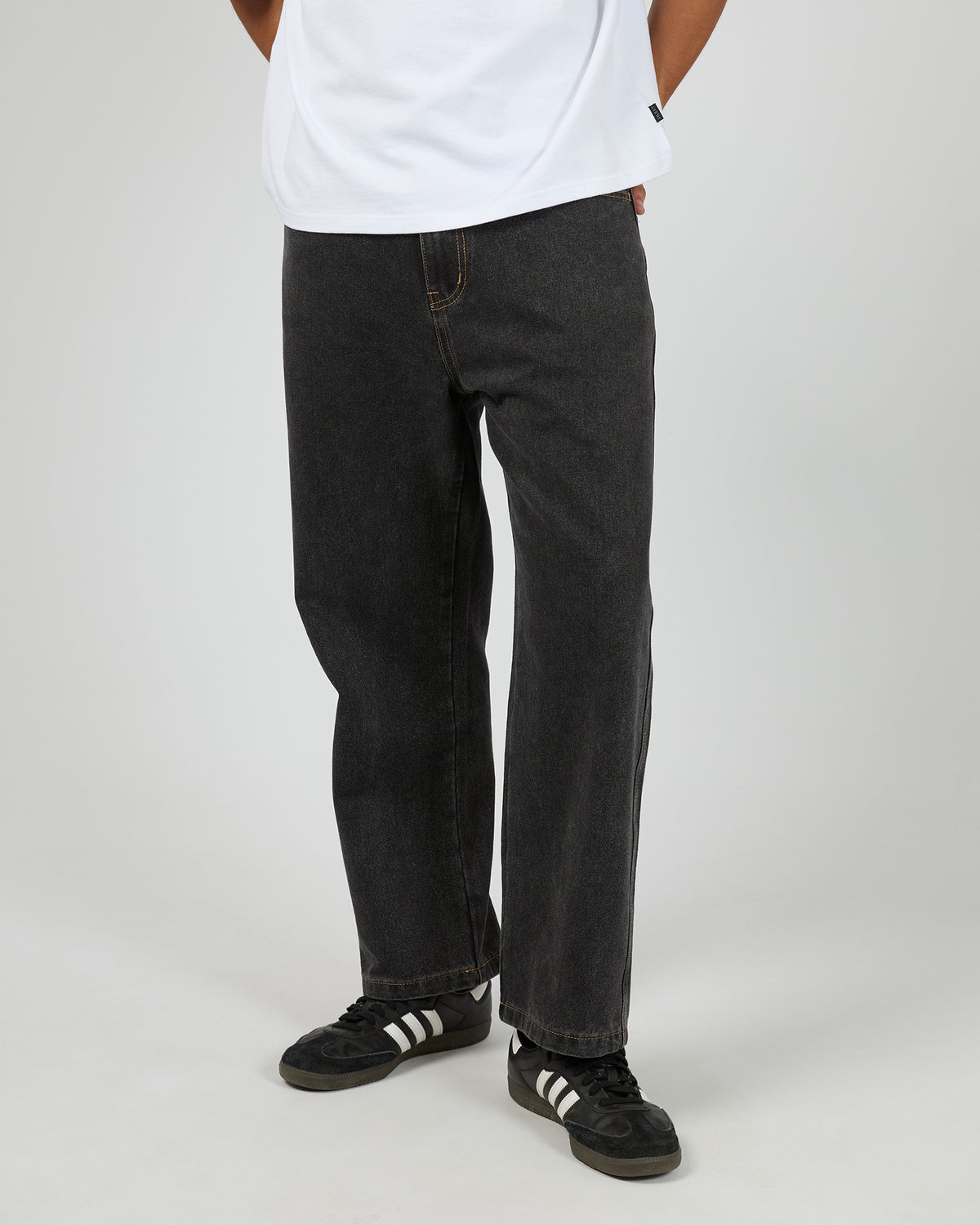 Bull Denim 91 Pant Washed Black