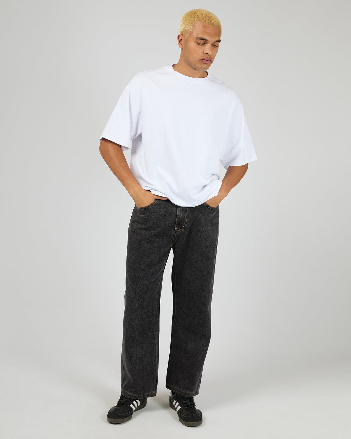 Bull Denim 91 Pant Washed Black