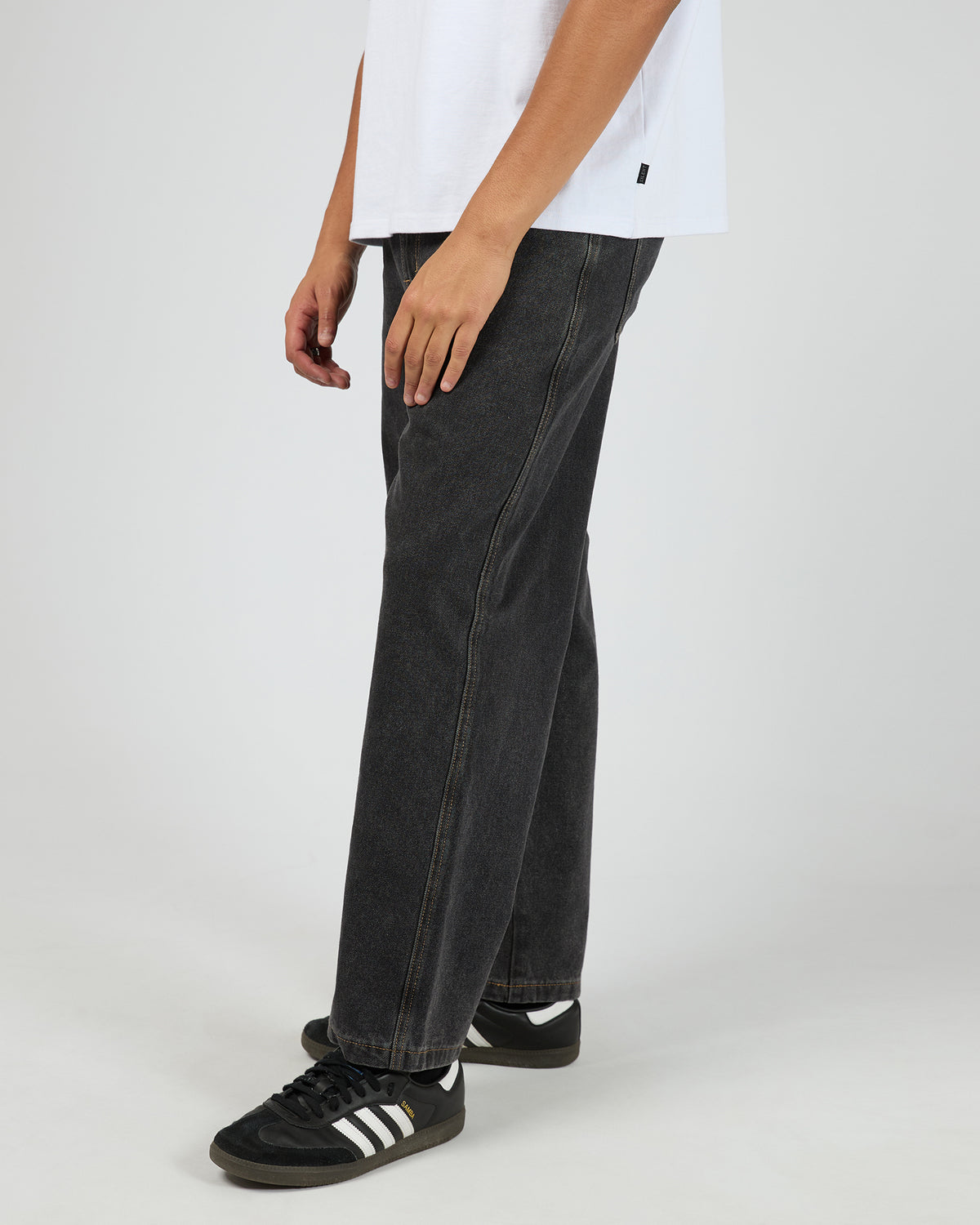 Bull Denim 91 Pant Washed Black