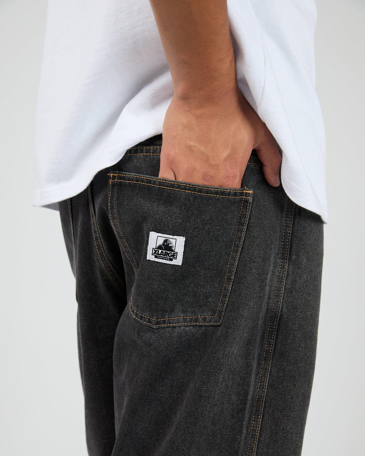 Bull Denim 91 Pant Washed Black