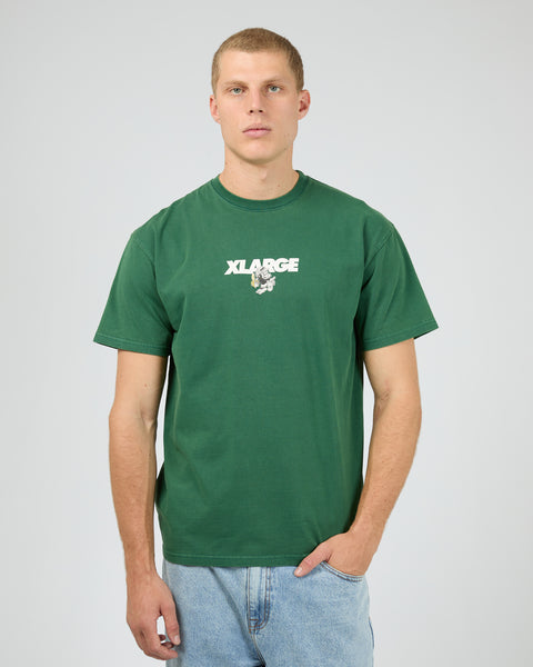 Banana 2.0 Ss Tee Forest Green - Edge Clothing