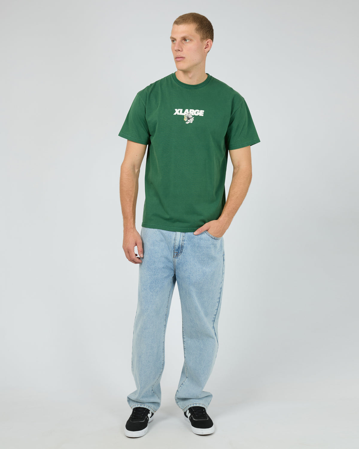 Banana SS Tee Forest Green