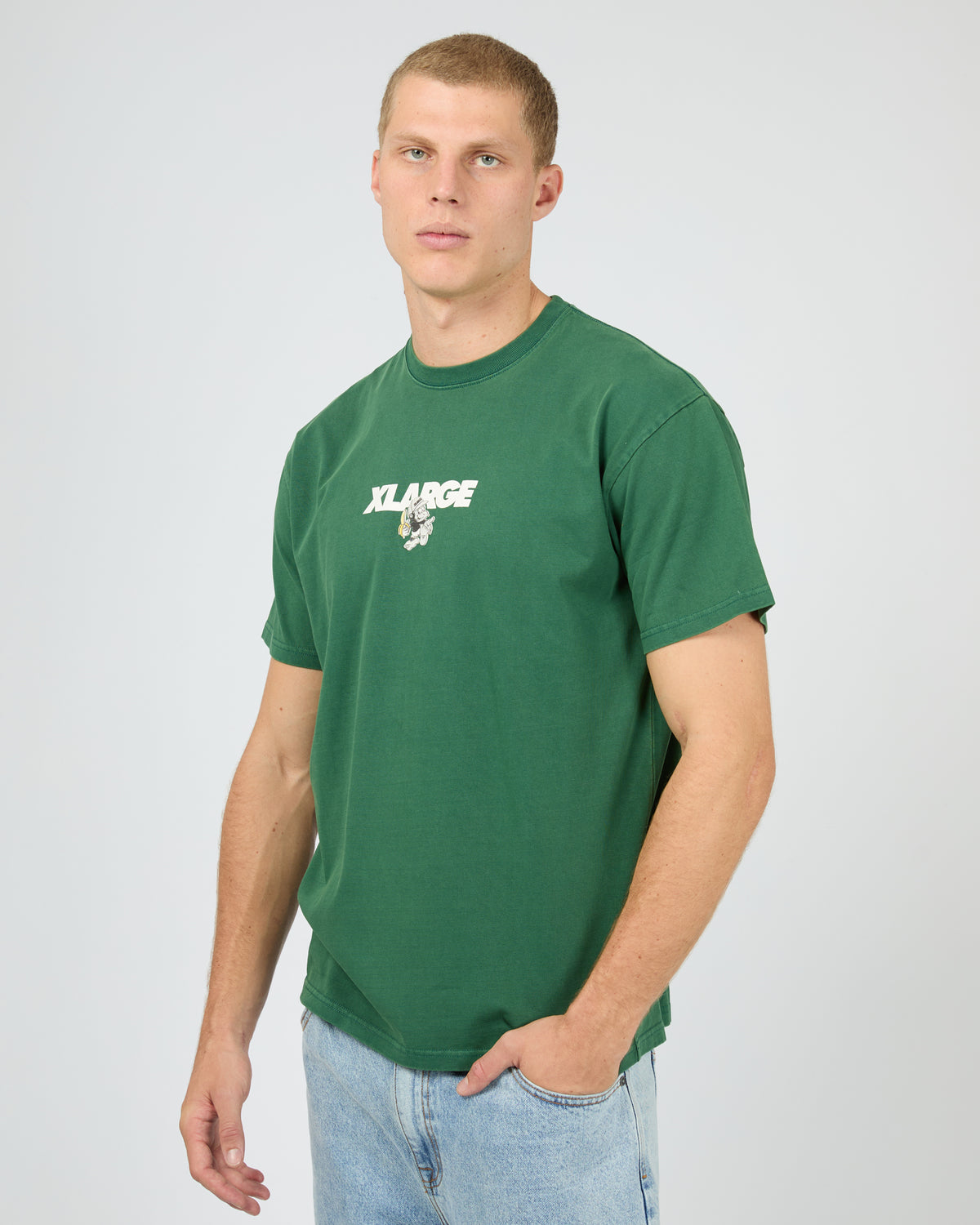 Banana SS Tee Forest Green