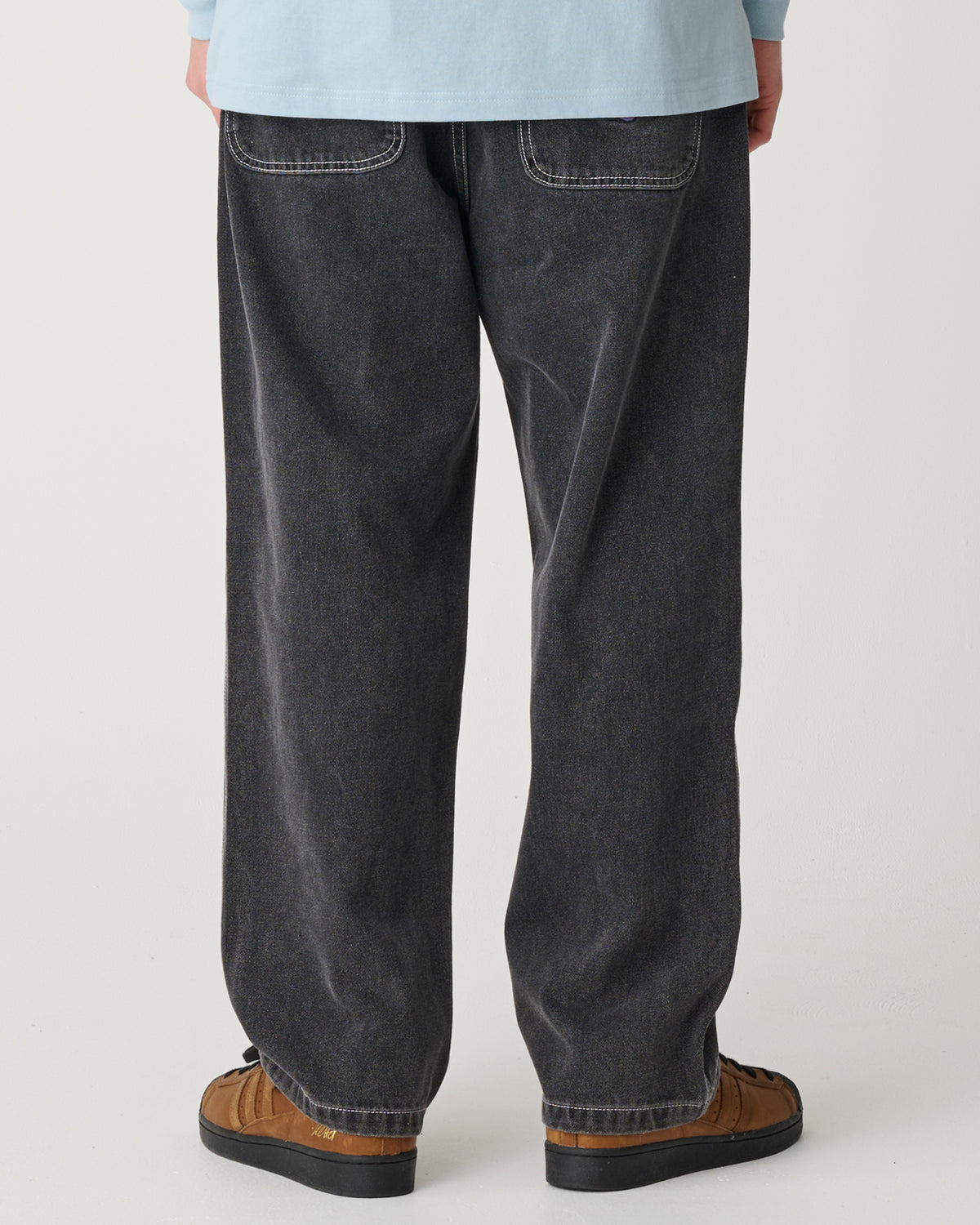 Whistle Bull Denim 91 Pant Washed Black