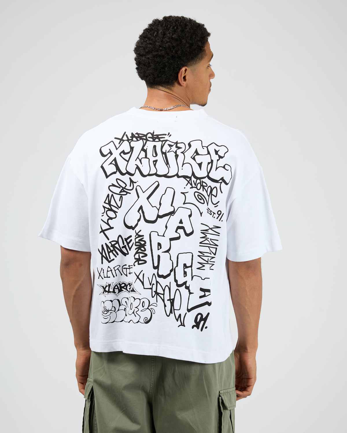 Slam Gorilla Tee White