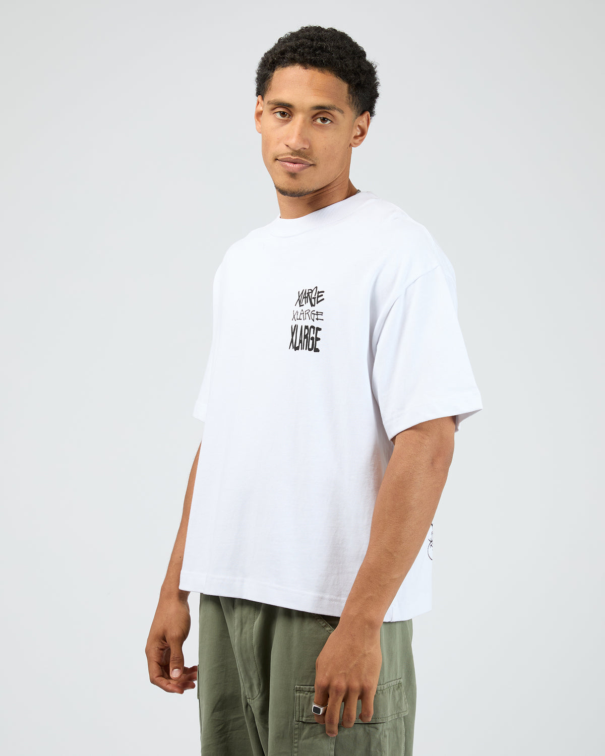 Slam Gorilla Tee White