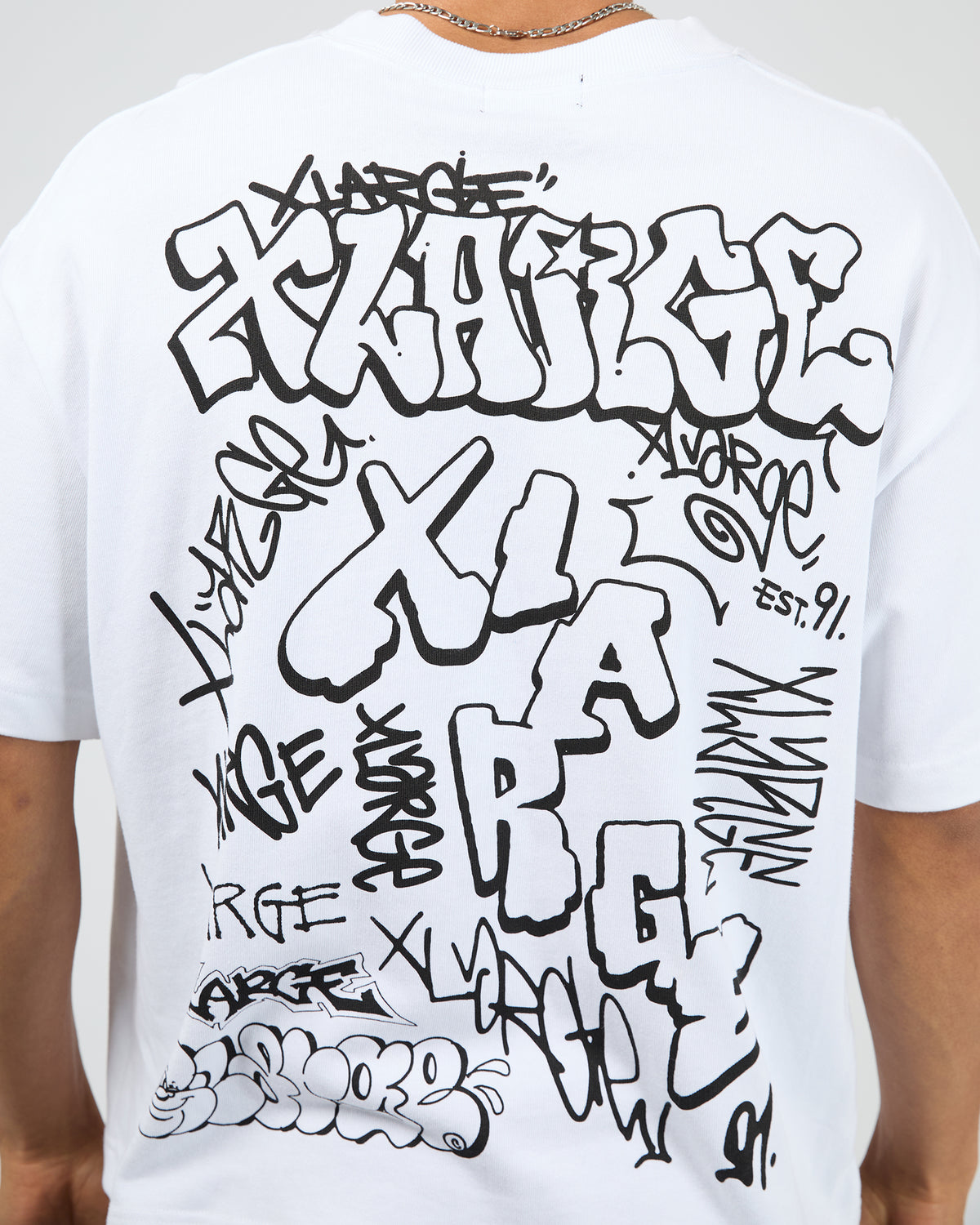 Slam Gorilla Tee White
