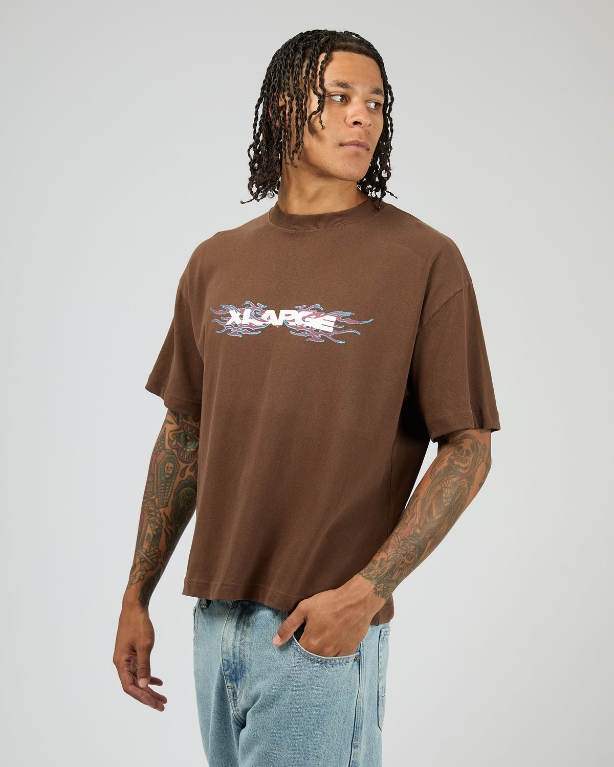 Wings Gorilla Fit Tee Toasted Coconut