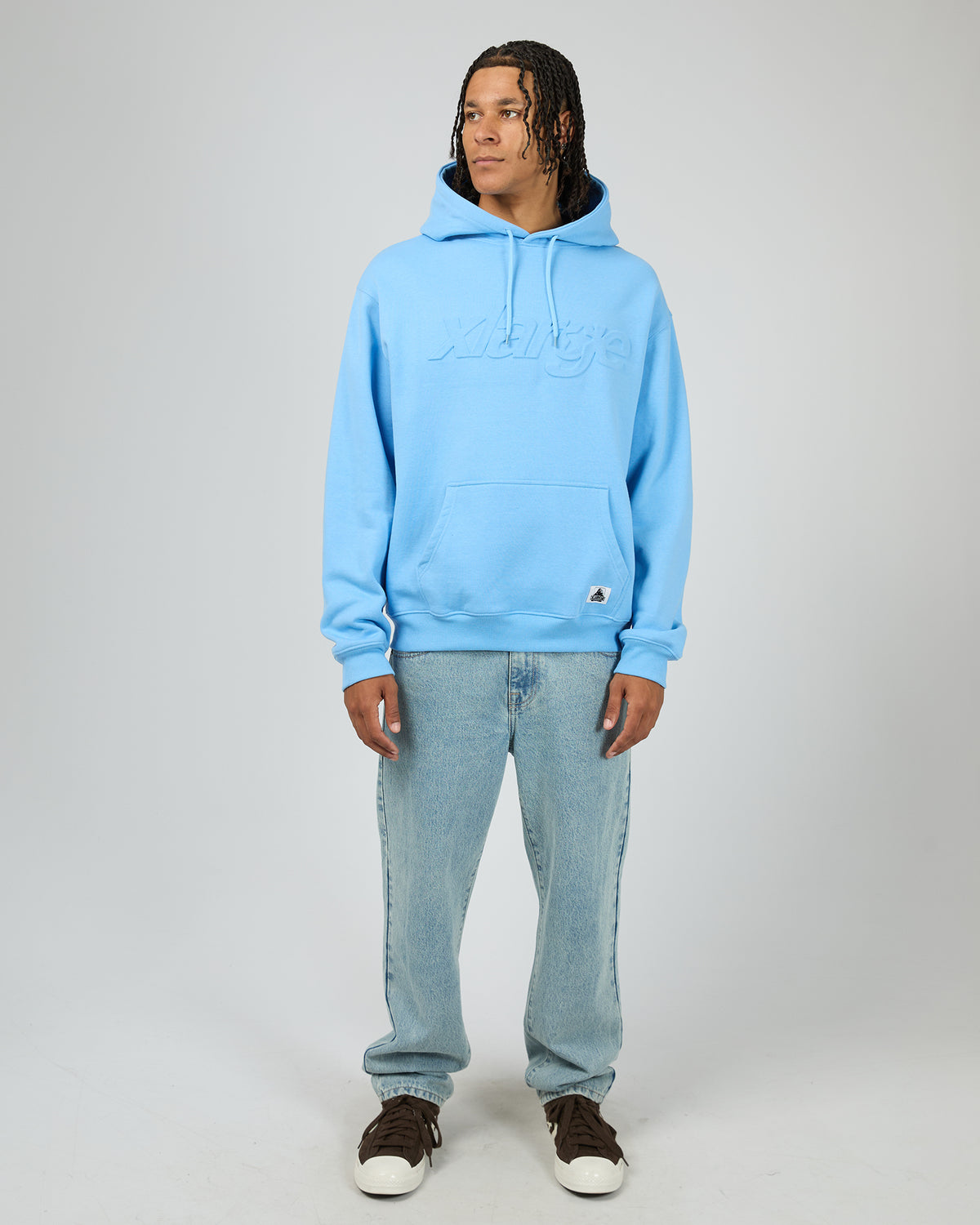 Italic Star Hood Blue