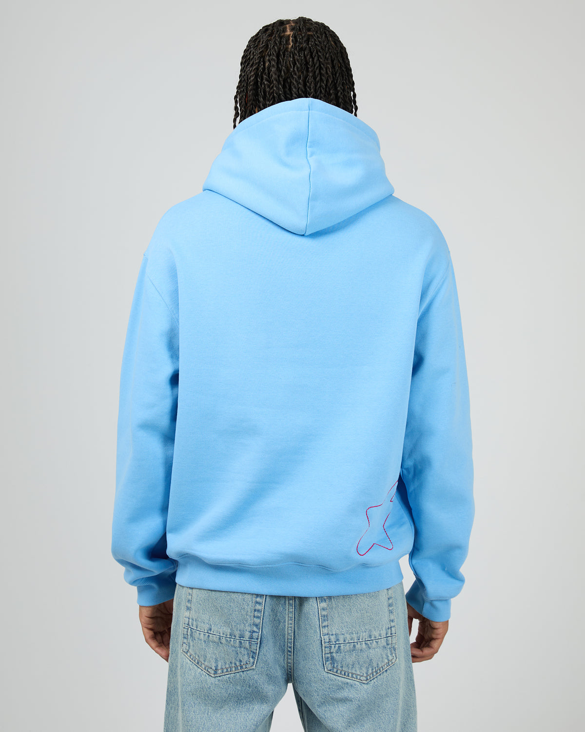 Italic Star Hood Blue