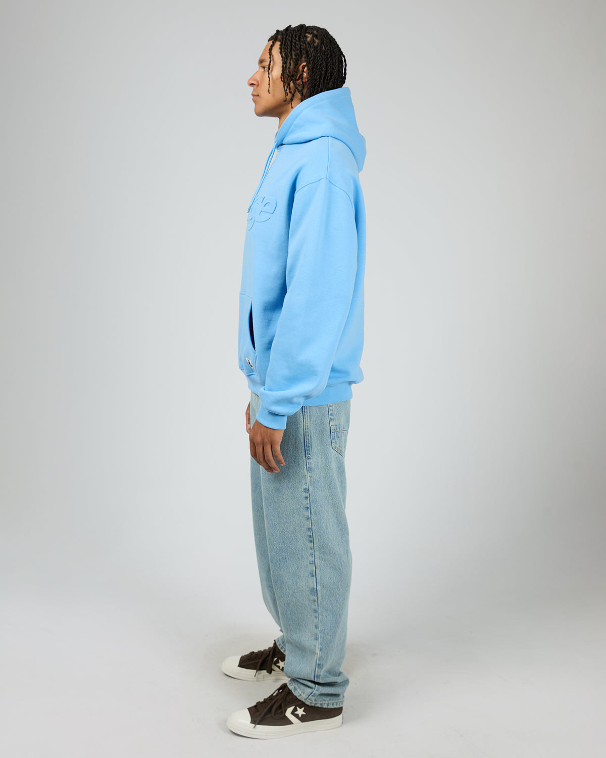 Italic Star Hood Blue