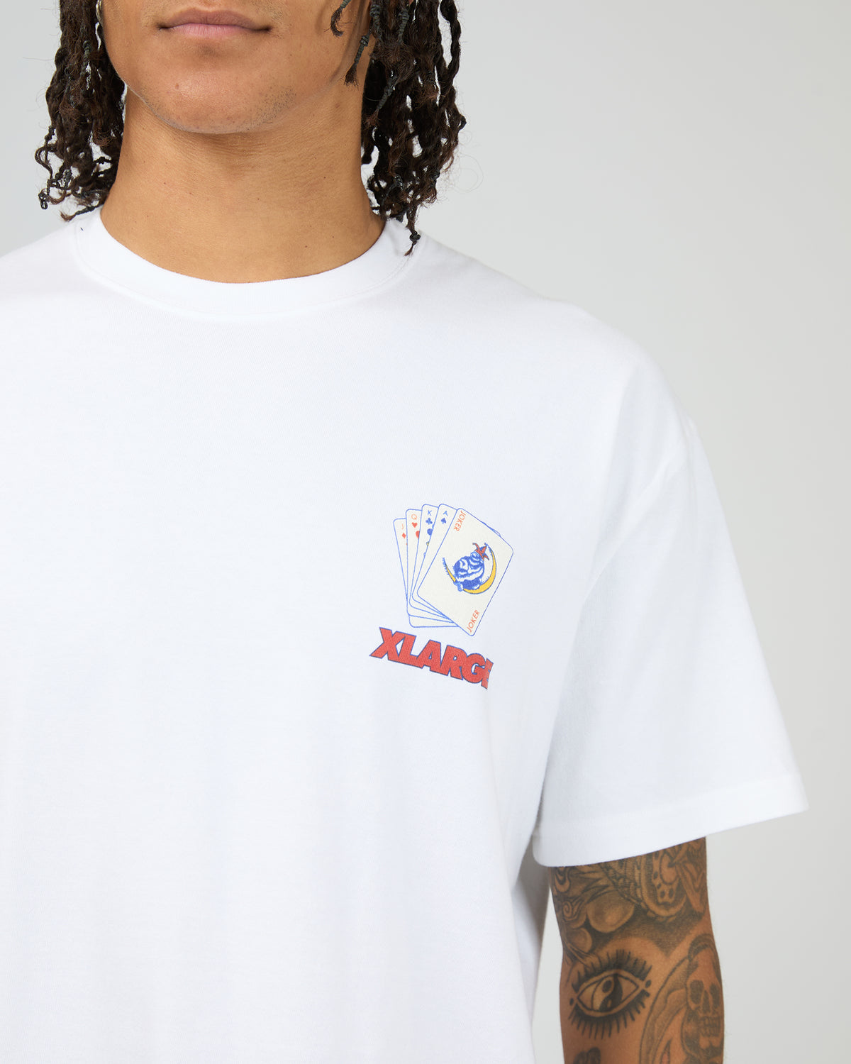 Cards Short Sleeve Tee White