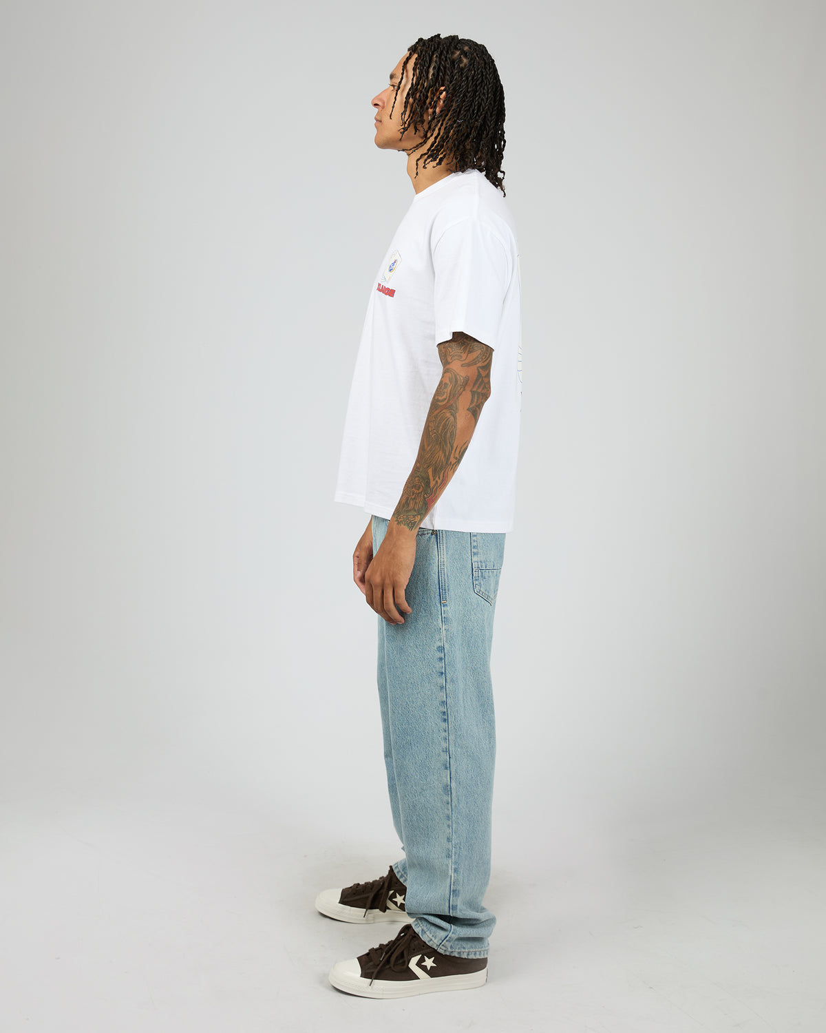 Cards Short Sleeve Tee White