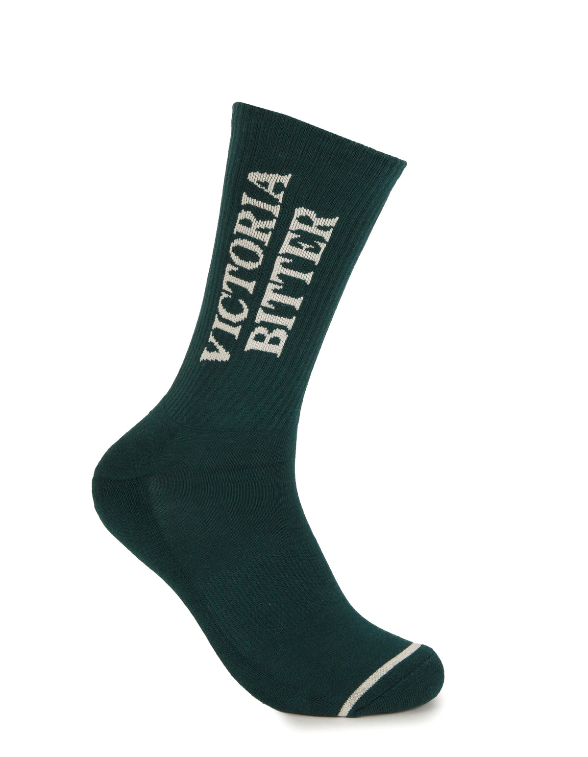 Retro Fresh Sneaker Sock 2 Pack White Green