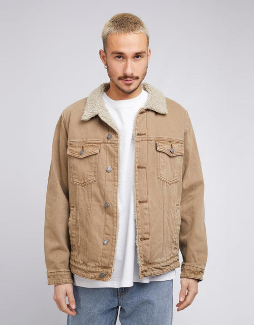 Jefe Sherpa Jacket Brown