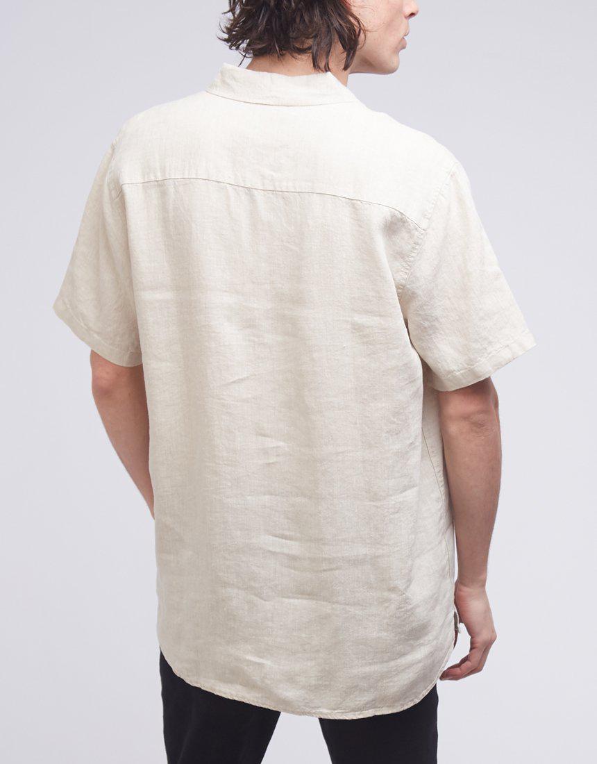 Linen Ss Shirt Natural