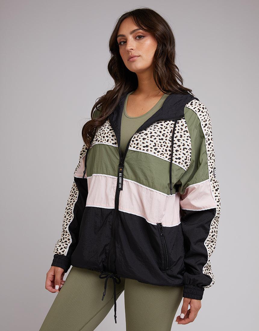 All About Eve-Anderson Panel Spray Jacket Multicoloured-Edge Clothing