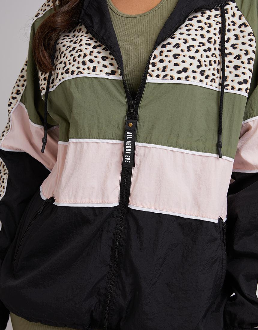 All About Eve-Anderson Panel Spray Jacket Multicoloured-Edge Clothing