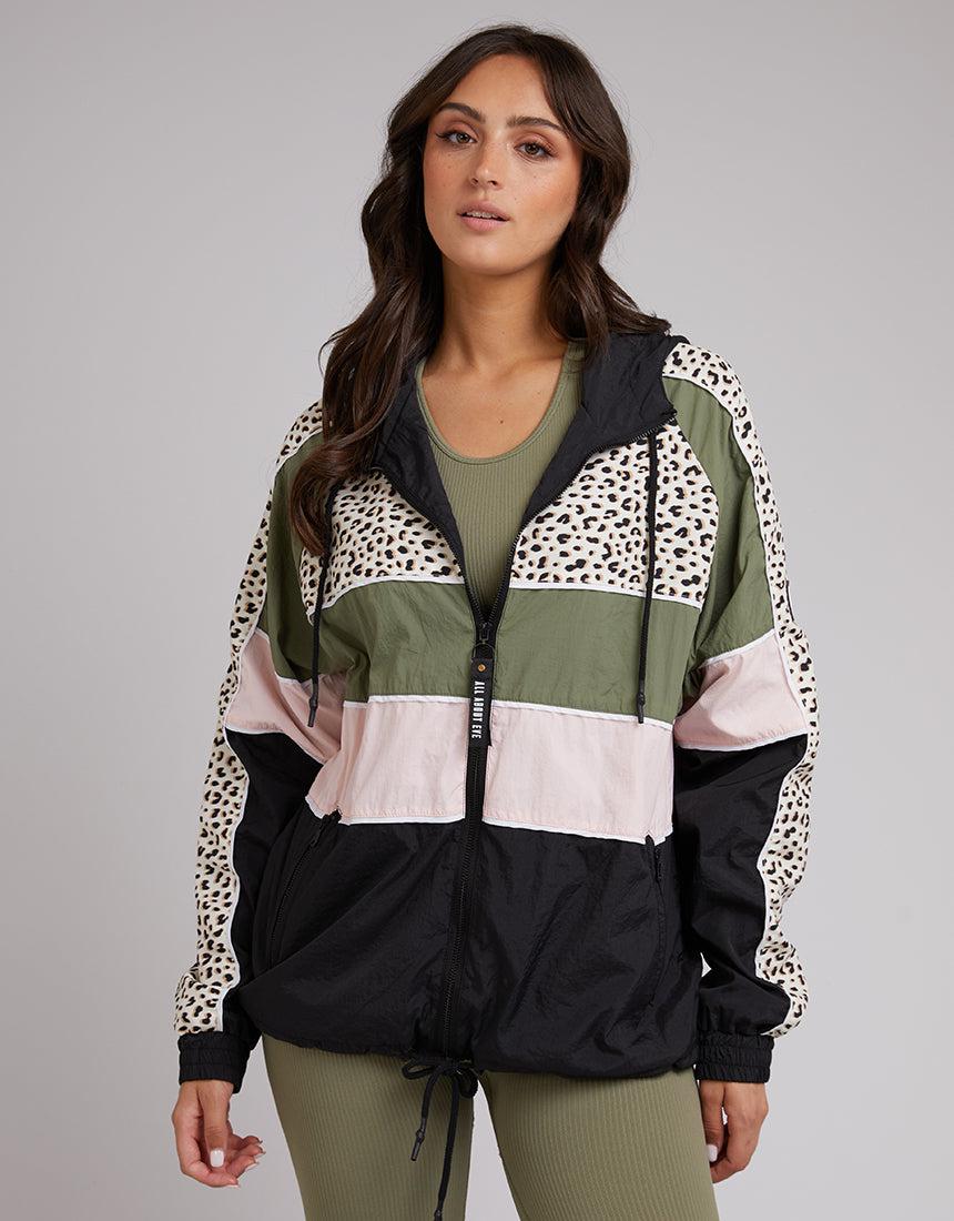 All About Eve-Anderson Panel Spray Jacket Multicoloured-Edge Clothing