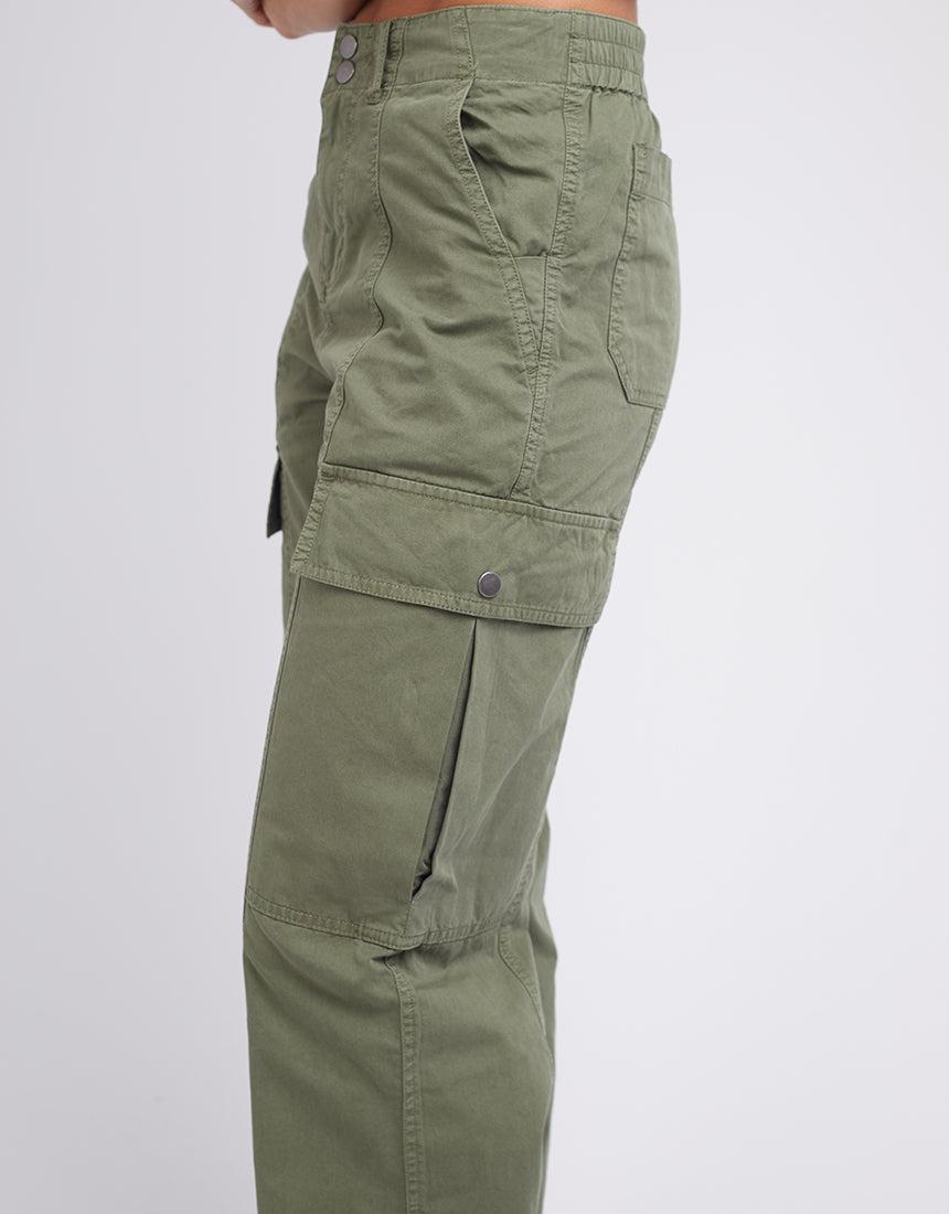 All About Eve-Jessie Cargo Pant Khaki-Edge Clothing