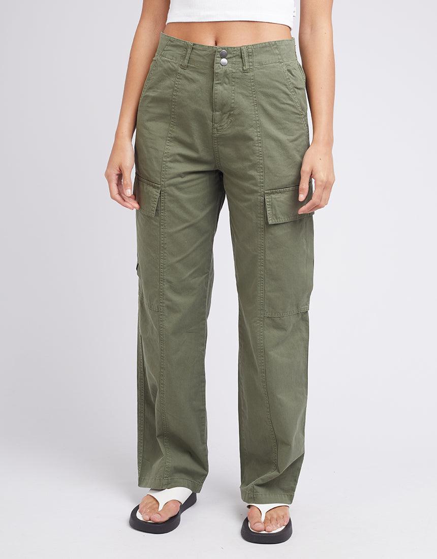 All About Eve-Jessie Cargo Pant Khaki-Edge Clothing