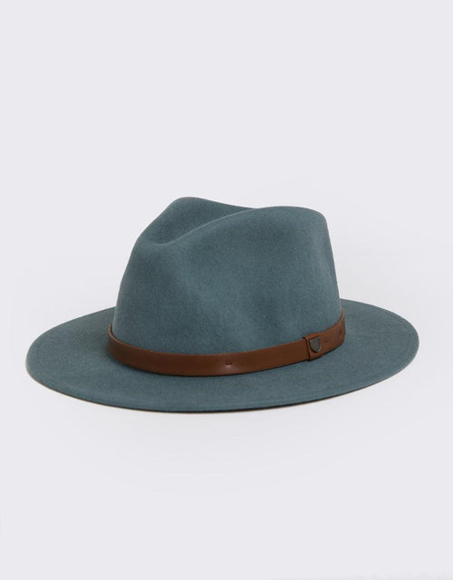 Brixton-Messer Fedora Dark Forest-Edge Clothing