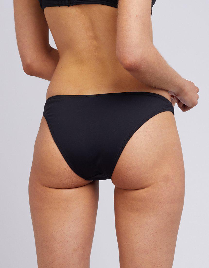 Eve Swim-Essentials Cheeky Hi Cut Pant Black-Edge Clothing