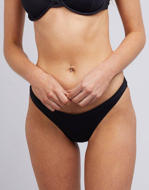 Eve Swim-Essentials Cheeky Hi Cut Pant Black-Edge Clothing
