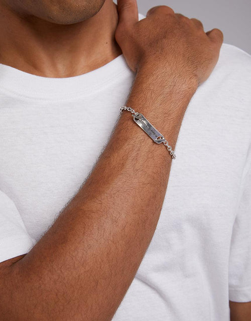 Icon-Coordinates Id Bracelet Silver-Edge Clothing