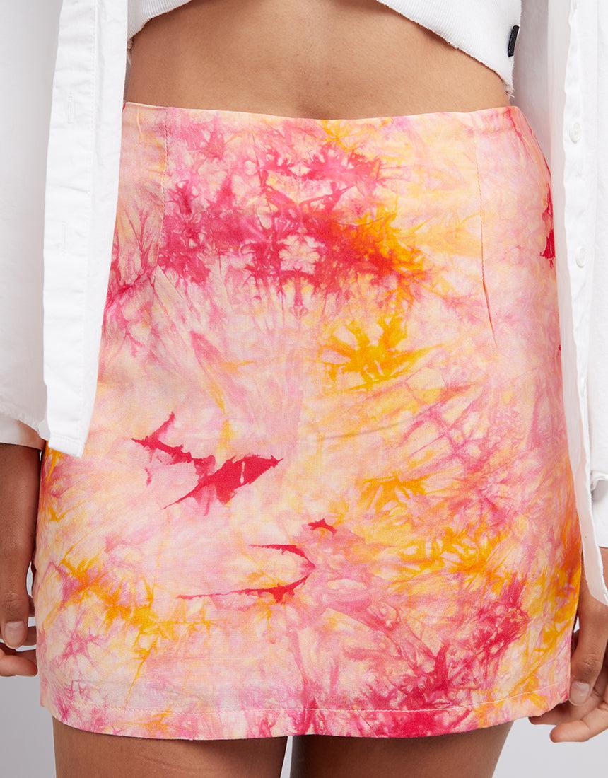 Jorge-Grace Mini Skirt Print-Edge Clothing