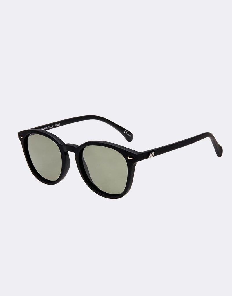 Le Specs-Bandwagon Sunglasses Black-Edge Clothing