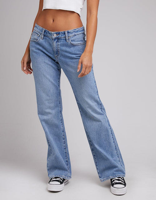 Lee-Y2k Low Bootcut Simple Life Blue Simple Life Blue-Edge Clothing