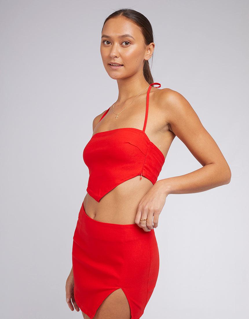 Motel-Taina Top Tailoring Red-Edge Clothing