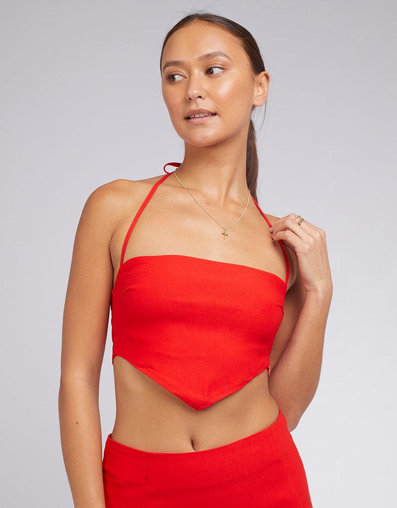 Motel-Taina Top Tailoring Red-Edge Clothing