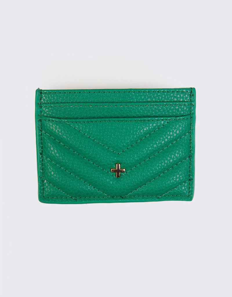 Peta and Jain-Izzy Card Holder Green Pebble-Edge Clothing