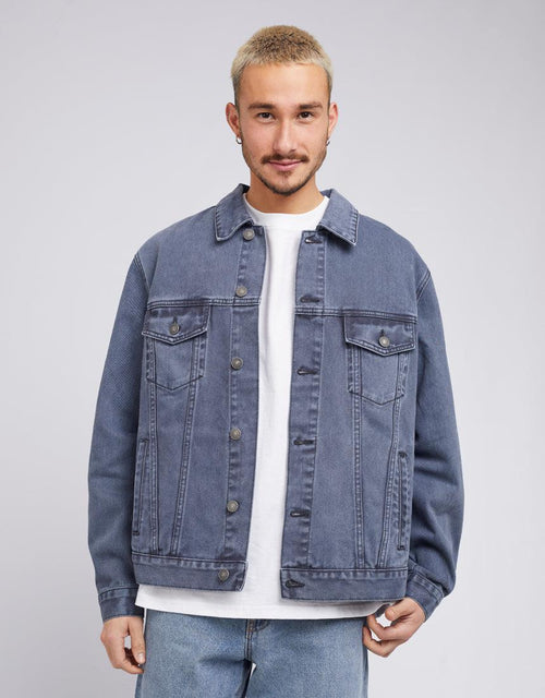 Silent Theory-A1 Trucker Jacket Ink-Edge Clothing