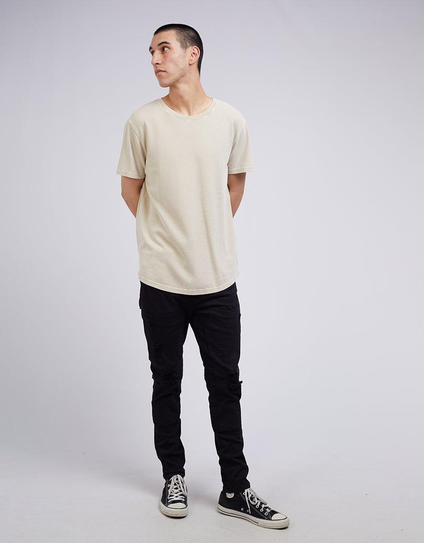 Silent Theory-Acid Pique Tee Sand-Edge Clothing