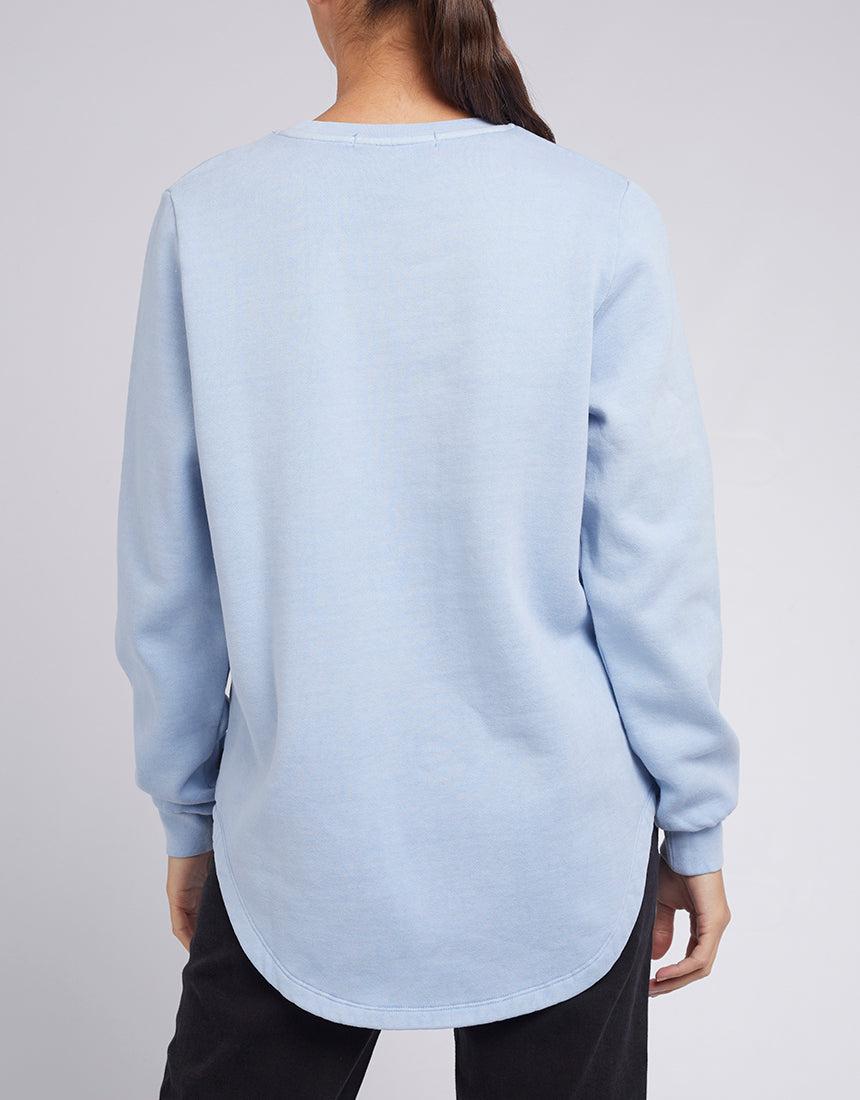 Silent Theory Ladies-Classic Crew Blue-Edge Clothing