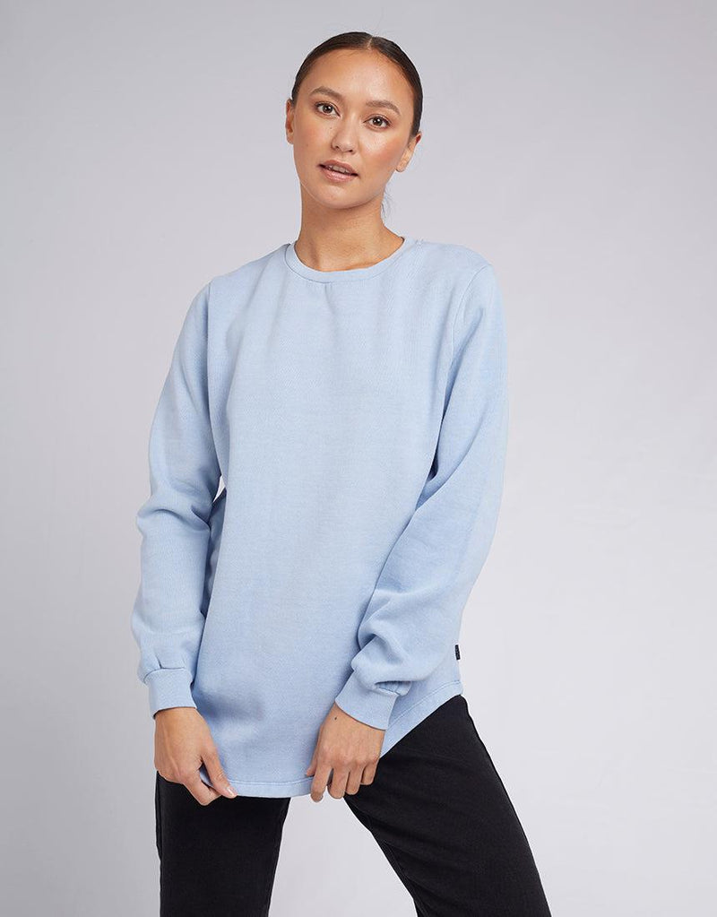 Silent Theory Ladies-Classic Crew Blue-Edge Clothing