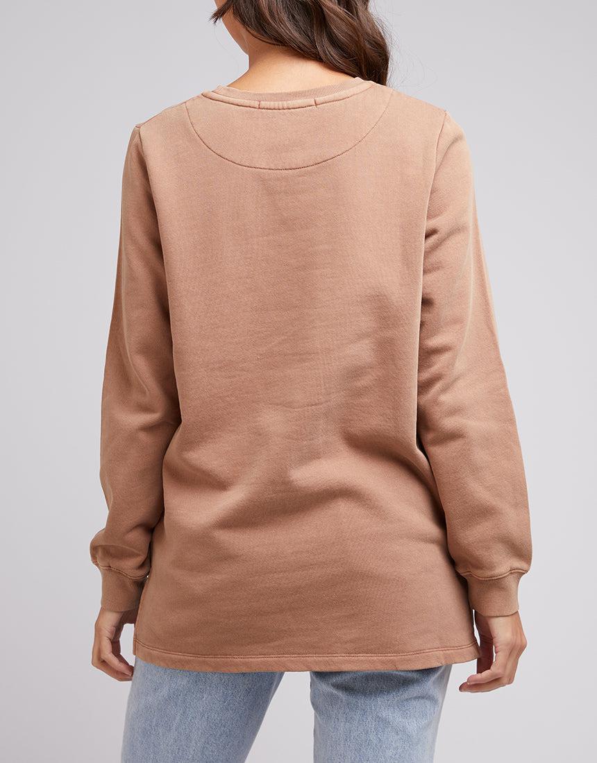 Silent Theory Ladies-Empire Crew Tan-Edge Clothing