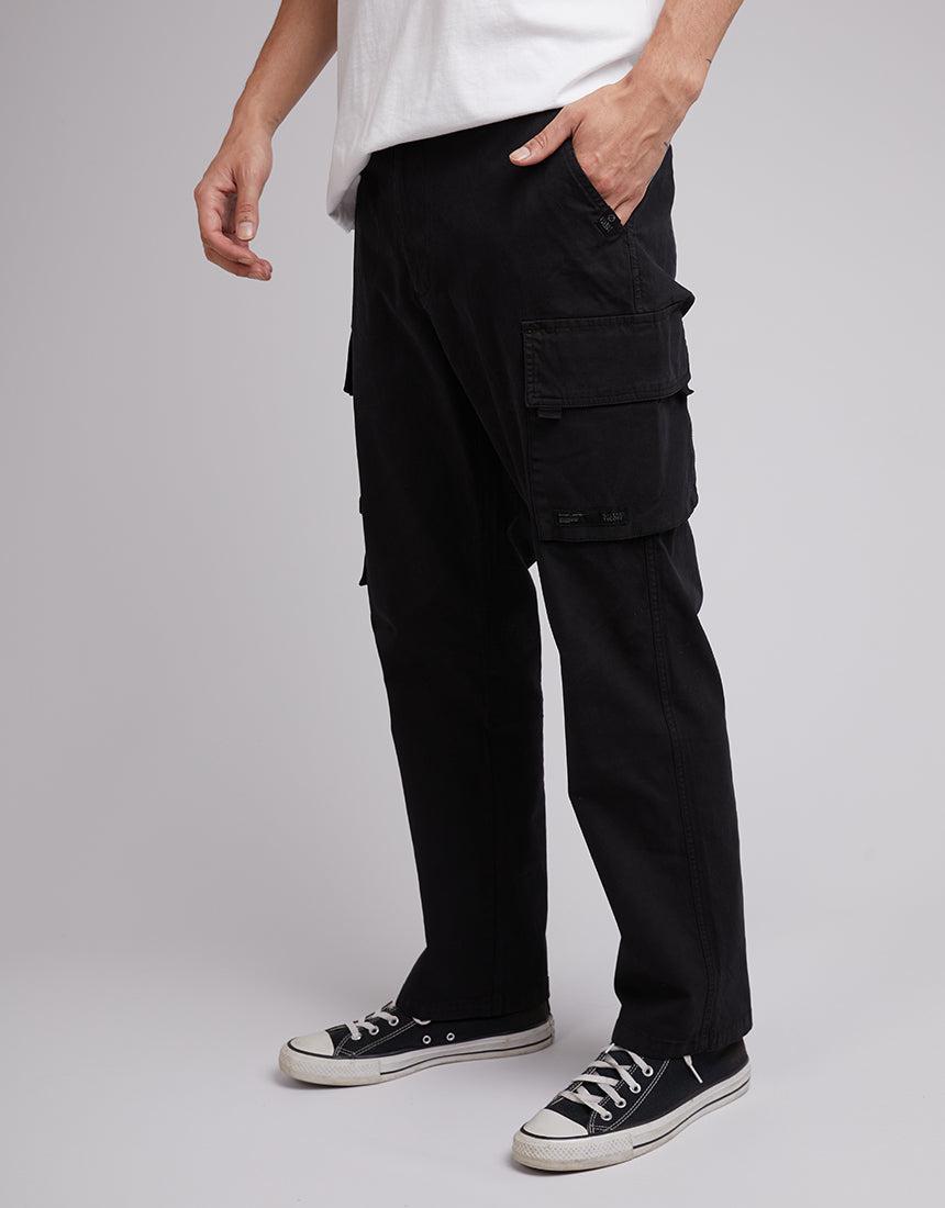 Silent Theory-Military Cargo Pant Black-Edge Clothing