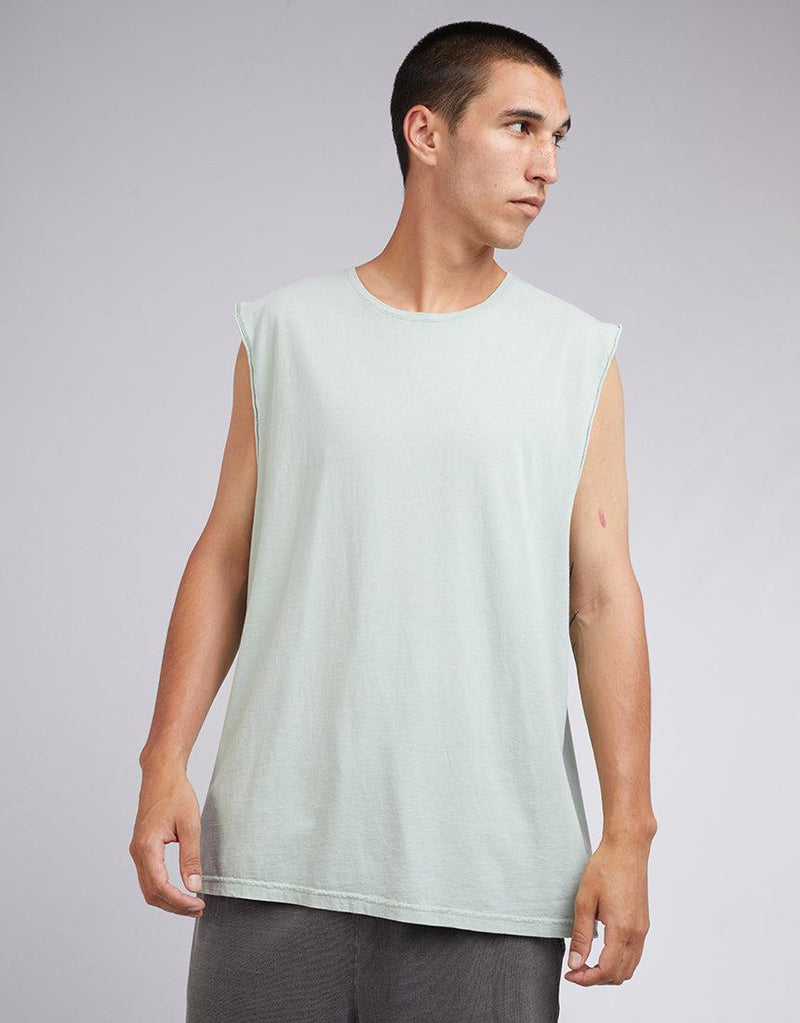 Silent Theory-Over Crotch Acid Muscle Light Green-Edge Clothing