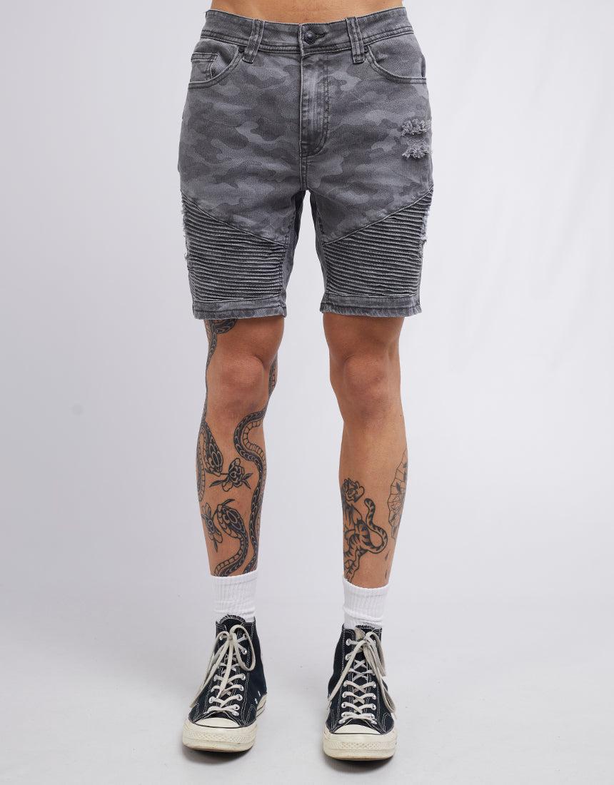 Silent Theory-Strung Out Moto Short Cammoflage-Edge Clothing