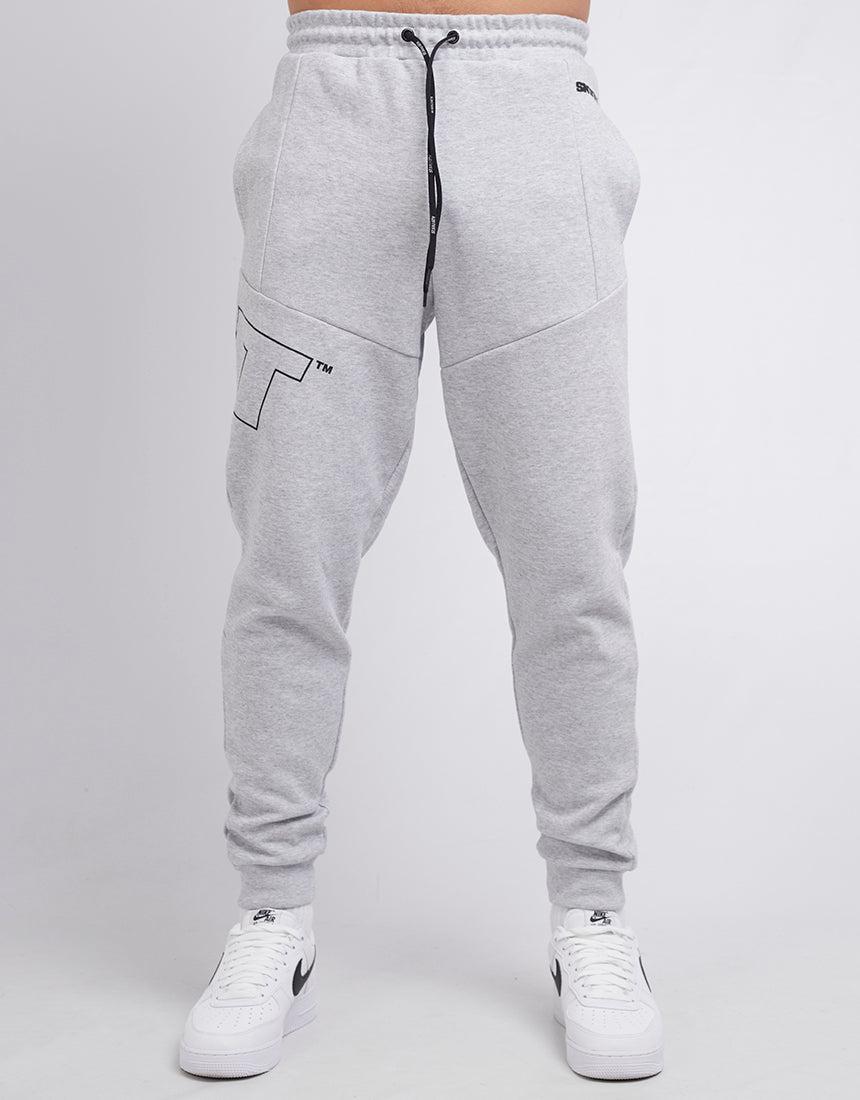 St. Goliath-Doubles Trackpant Grey Marle-Edge Clothing