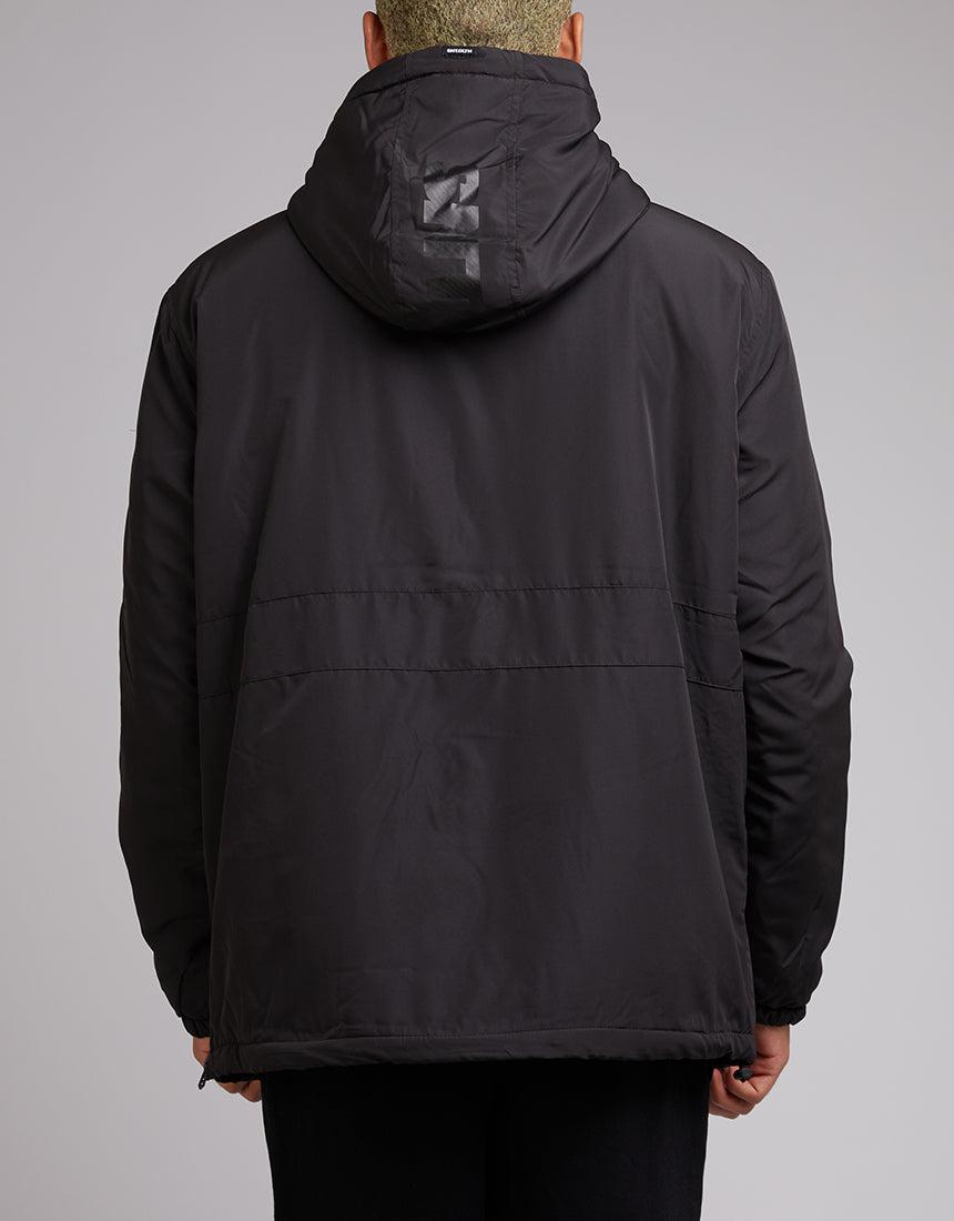 St. Goliath-Prime Pullover Jacket Black-Edge Clothing
